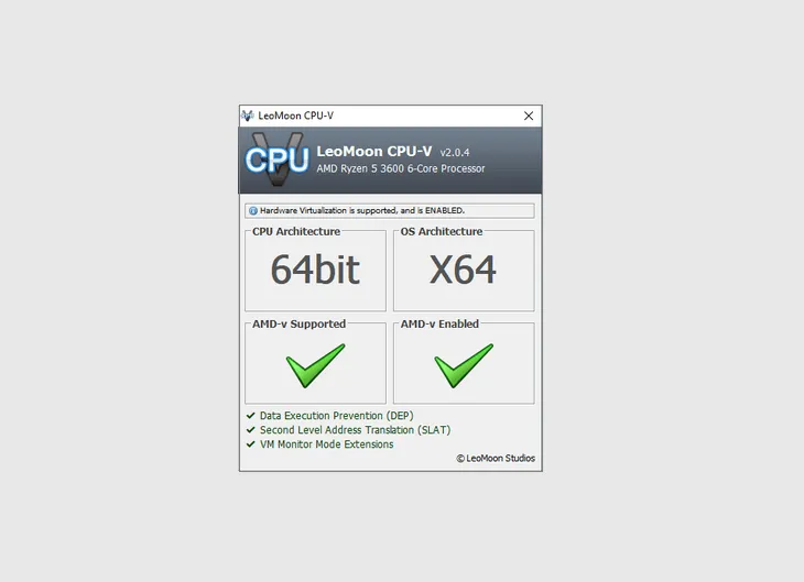 Virtualization Memu