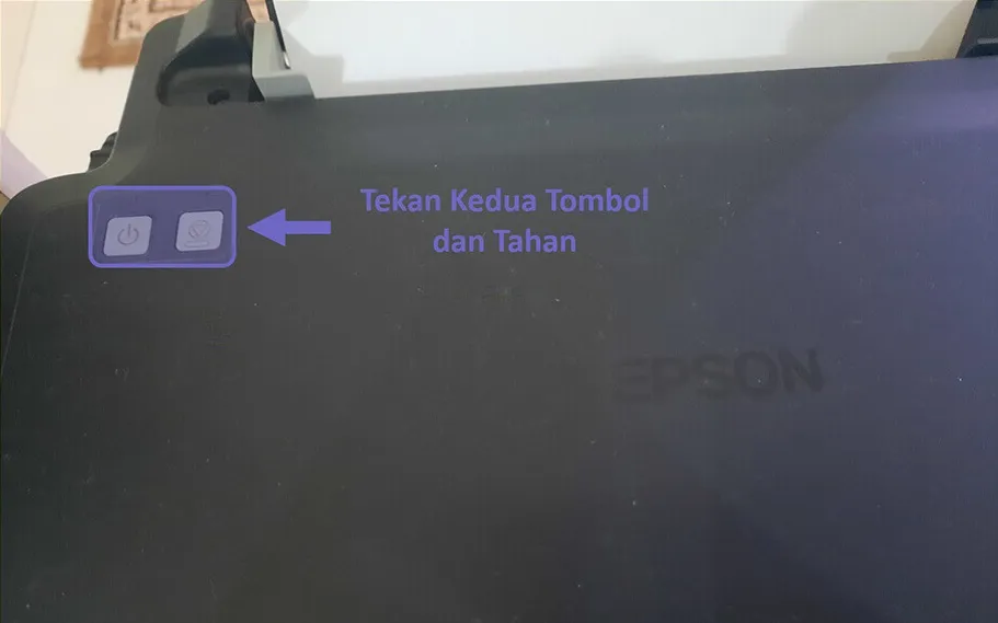 Tekan Tombol Printer