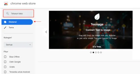 Cari Tema di Chrome