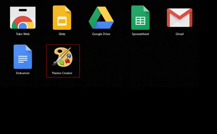 Buka Theme Creator Chrome