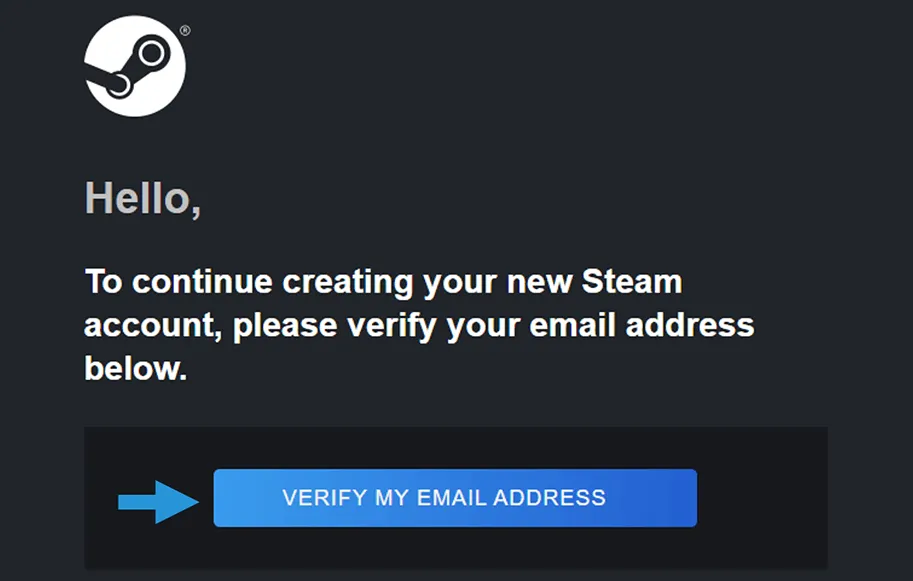 Verifikasi Steam di Situs