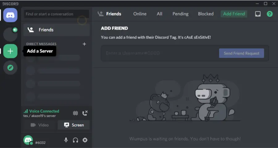 Add Server Discord