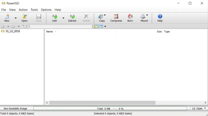 Aplikasi PowerISO Windows