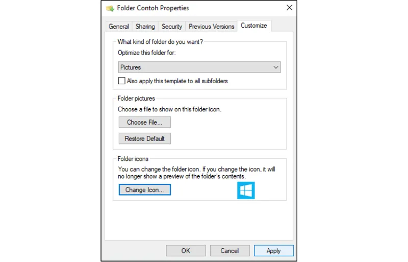 Apply Icon Kustom