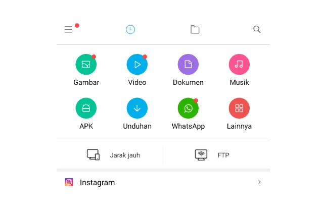 Membuka File Manager