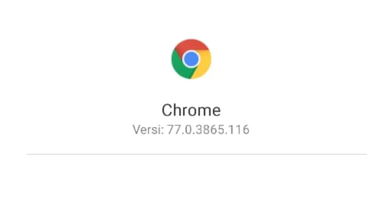 Cek Versi Chrome Android