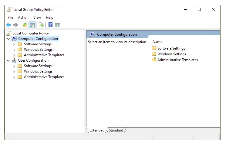 Aplikasi Gpedit Windows