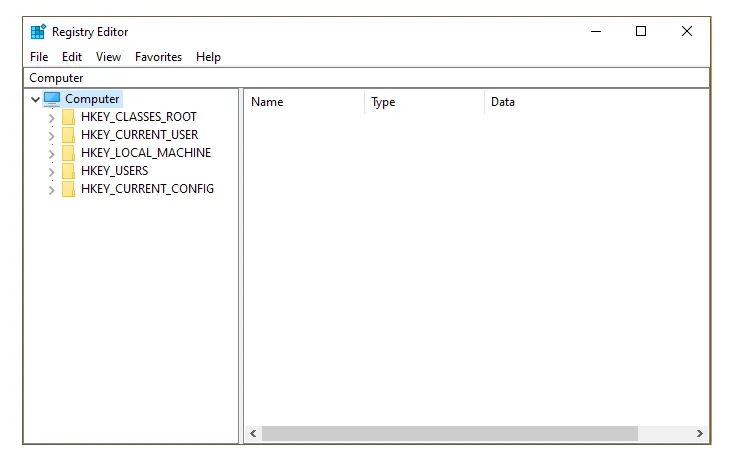 Regedit Windows