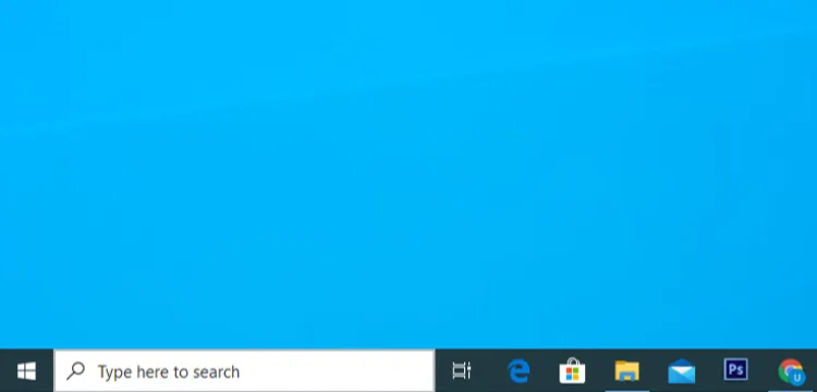 Memindahkan Taskbar Dengan Mouse