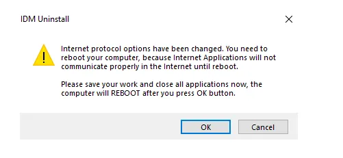 Reboot IDM