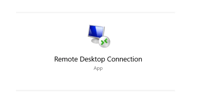 Tampilan Remote Desktop