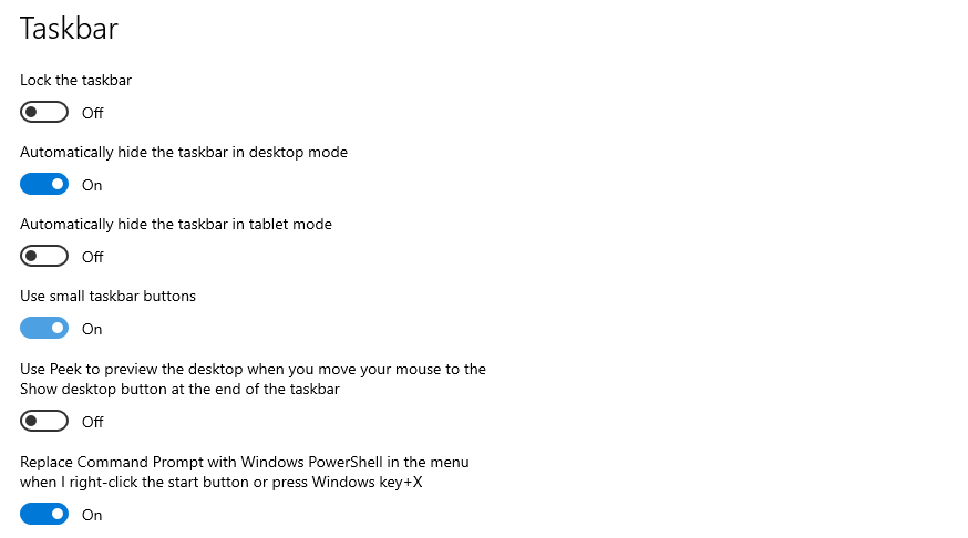 Setting Icon Taskbar
