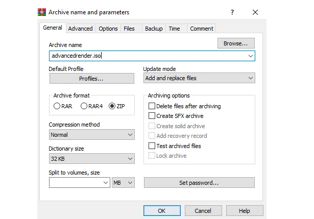 Mengatur File ISO