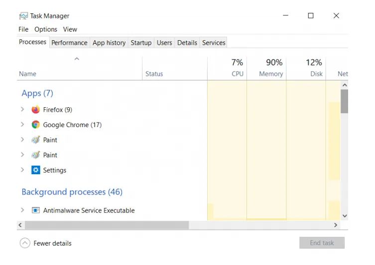 Buka Task Manager