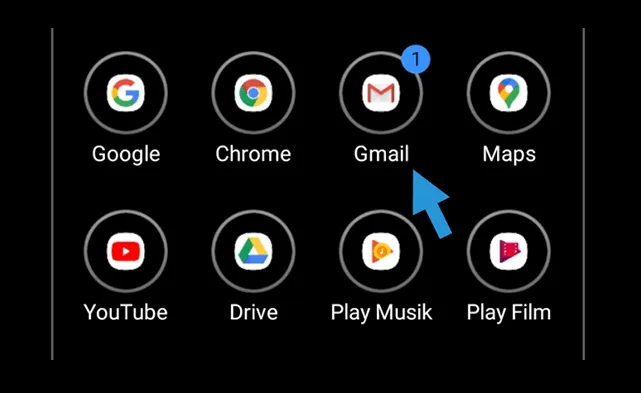 Buka Aplikasi Gmail di HP