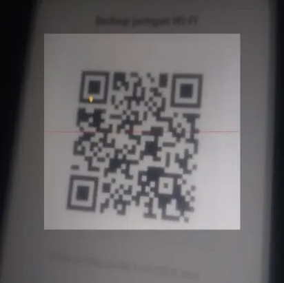 Scan QR di HP