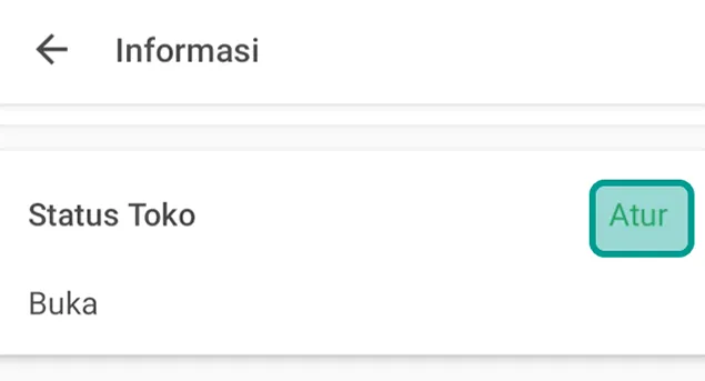 Mengatur Status Toko di Tokped