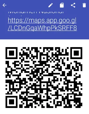 Contoh Barcode Maps