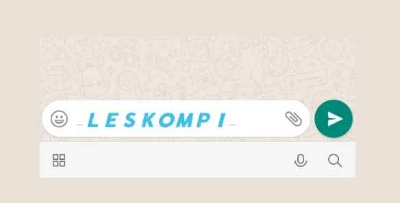 Text WA Berwarna