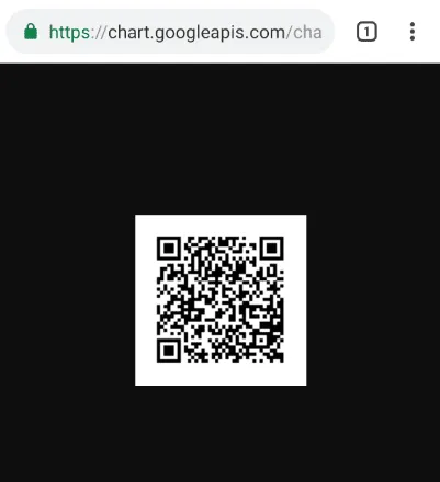 Contoh Barcode Maps di Browser