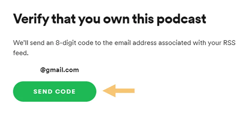 Kirim Kode Verif Podcast ke Gmail