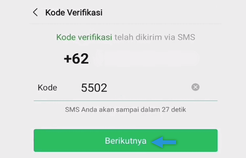 Atur Verifikasi WeChat
