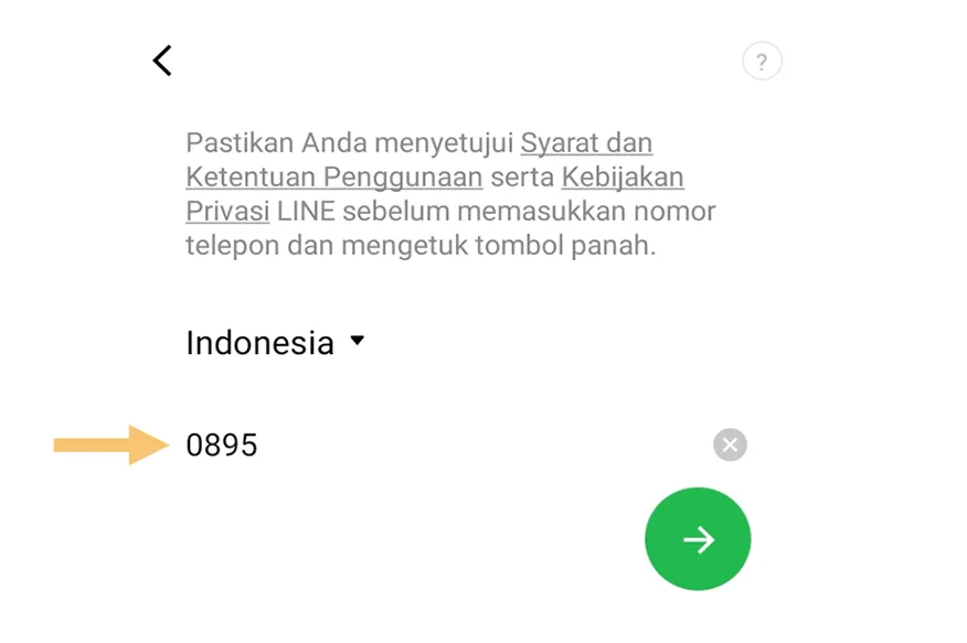 Isi Nomor Telepon Line