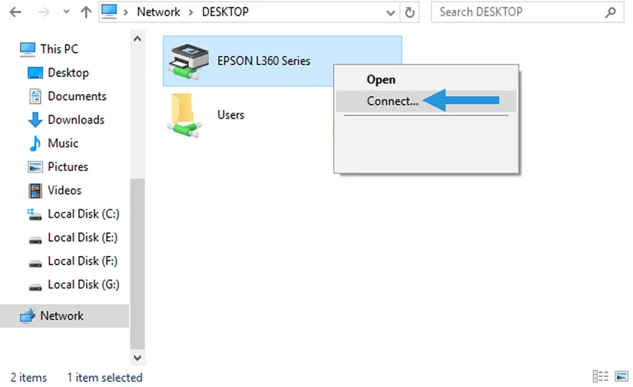 Opsi Connect Printer
