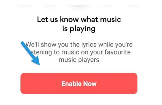 Opsi Enable Spotify