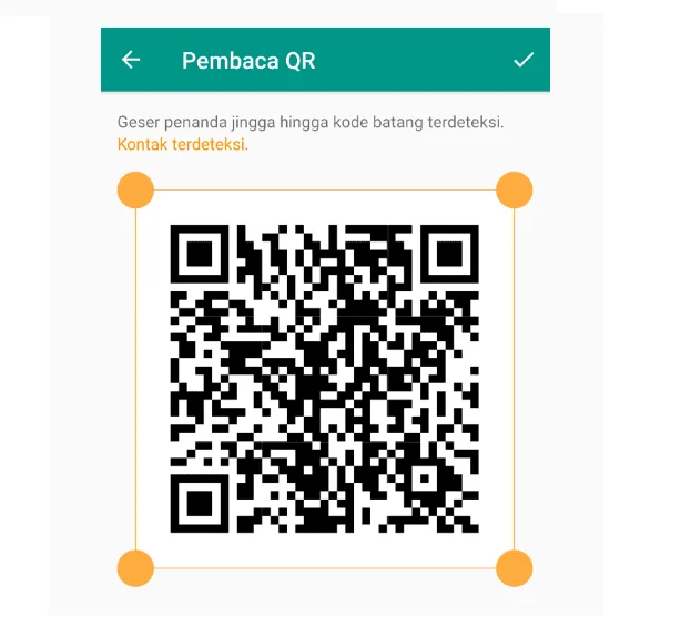 Pembaca QR di Google Maps