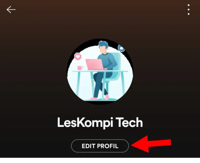Edit Profile Username Spotify