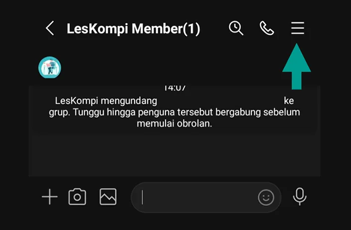 Menu Lainnya di Line