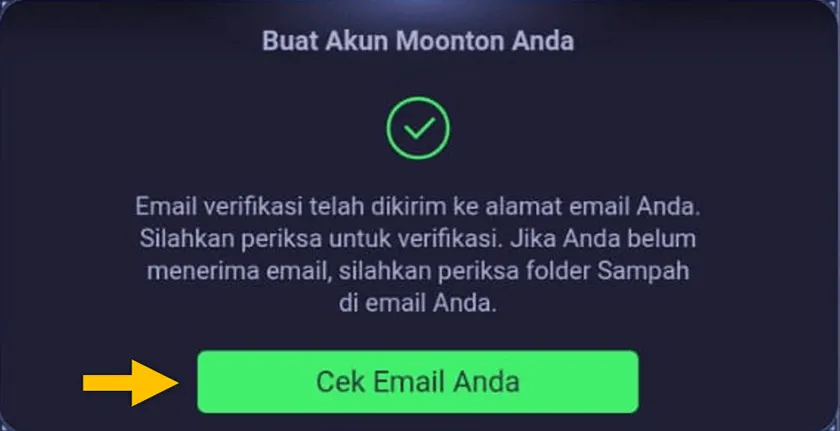 Mengatur Email Moonton