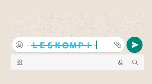Text WA Dicoret Warna
