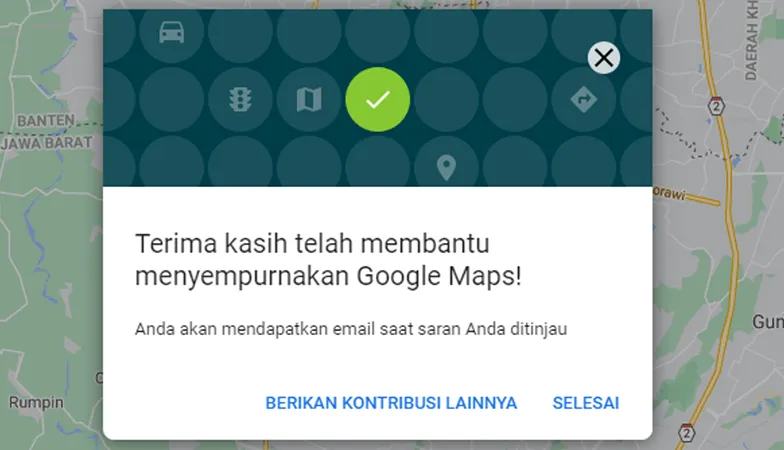 Tunggu Proses Verifikasi Maps