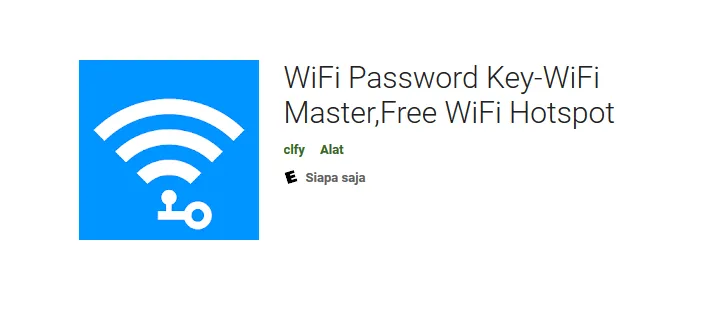 Aplikasi WiFi Password Key