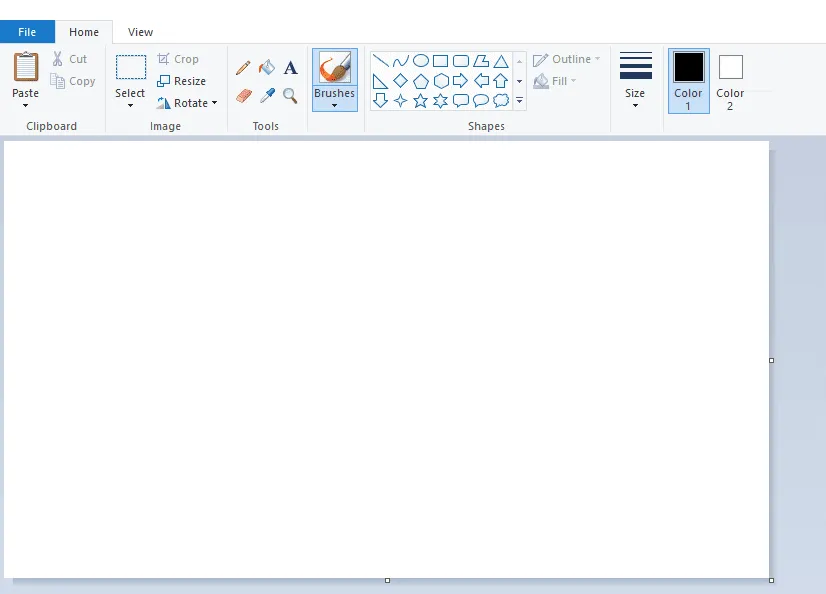 Aplikasi Paint di Windows