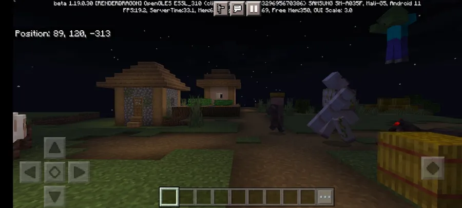 Contoh Berhasil Teleportasi Ke Village