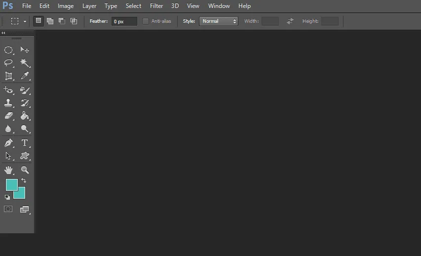 Membuka Photoshop