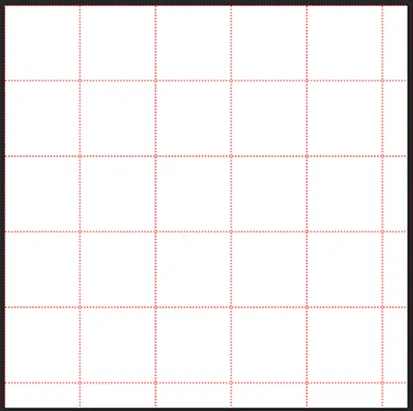 Grid yang sudah diatur ulang