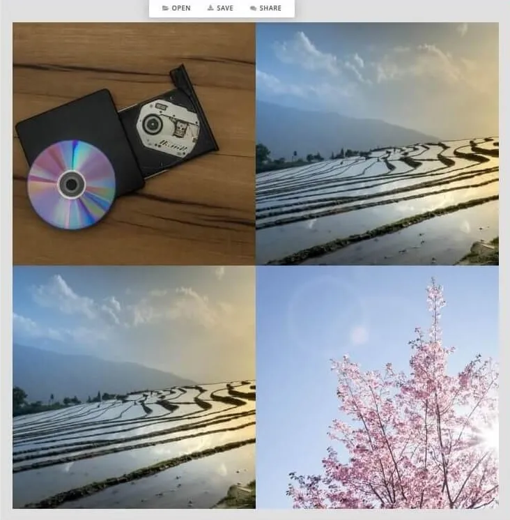 Hasil PhotoJoiner
