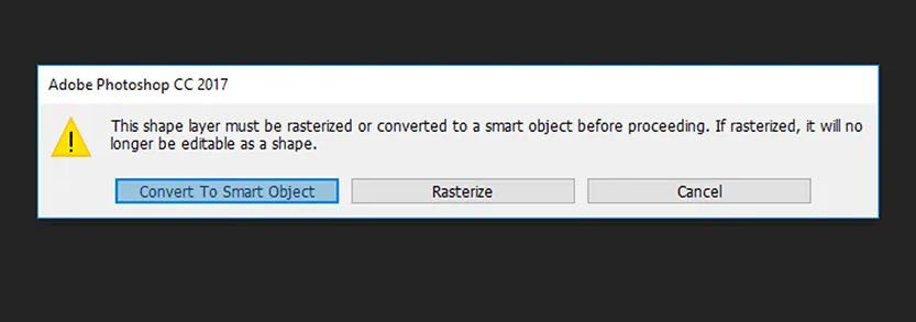 Lakukan Convert ke Smart Object