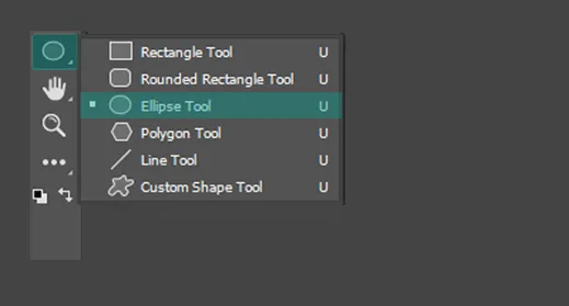 Pakai Ellipse Tool