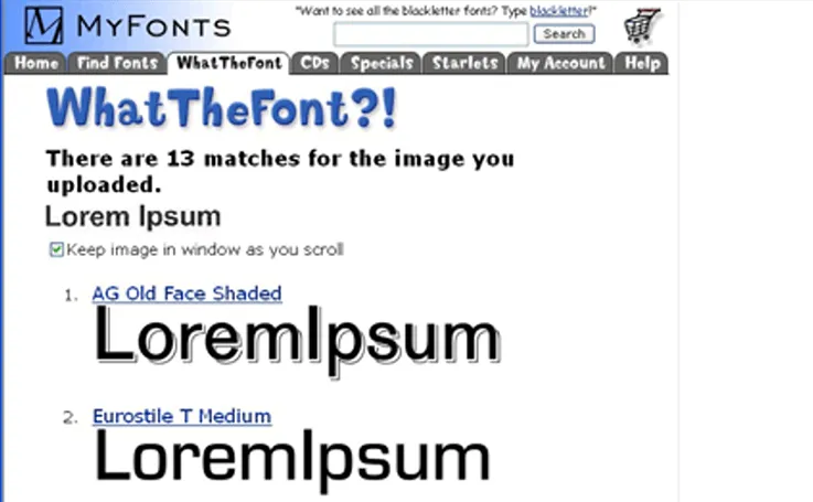 Hasil Font di Corel