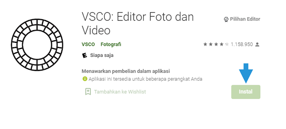 Pasang VSCO