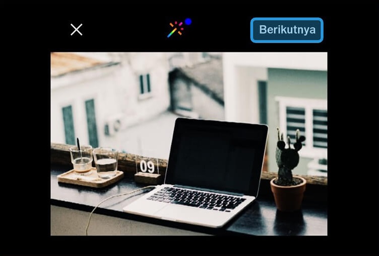 Menu Berikutnya di VSCO