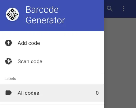 Add Code di Barcode