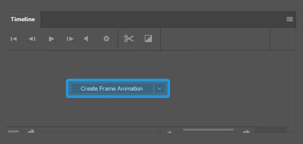 Opsi Create Frame Animation