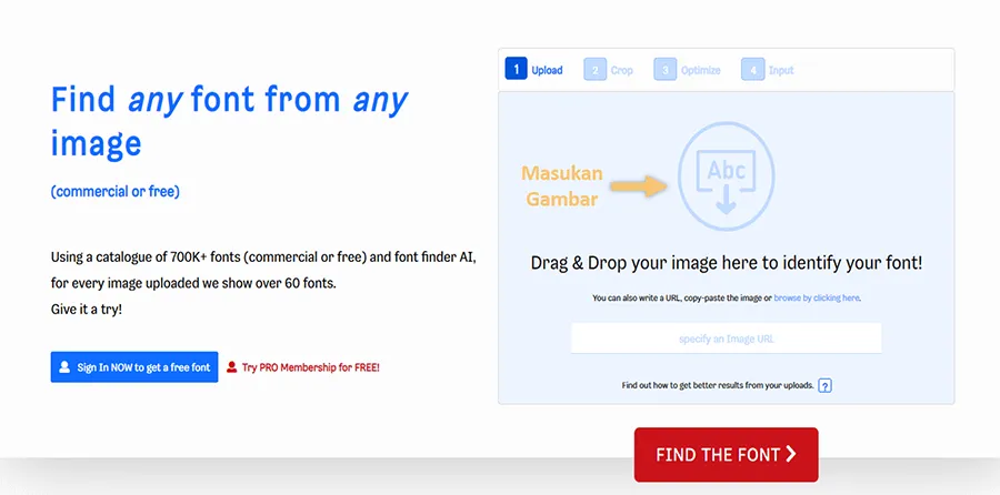 Menu Find Font What is Font
