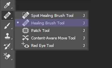 Healing Brush Photoshop